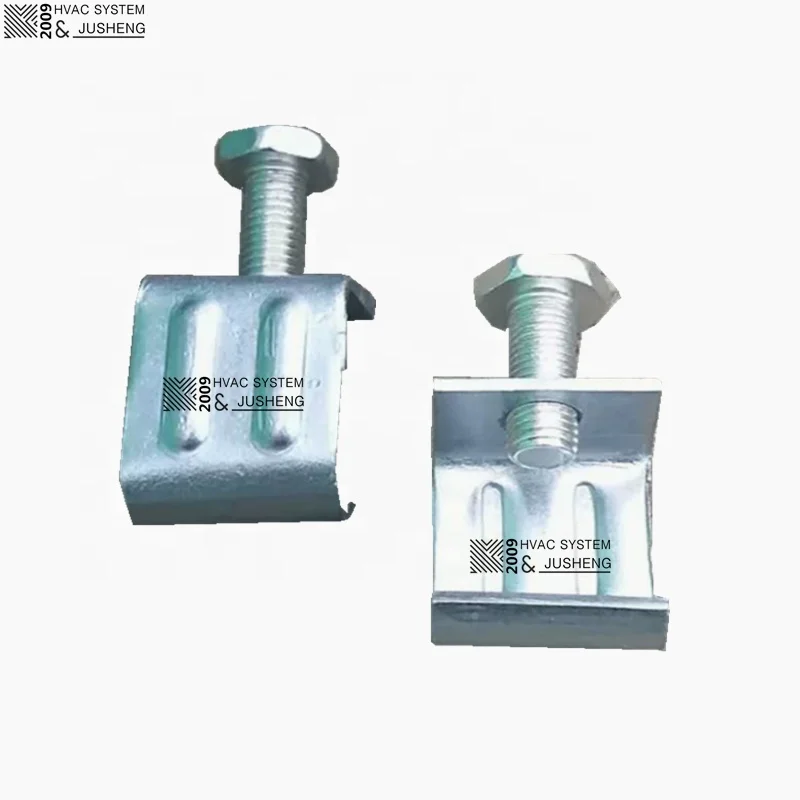 Heavy Duty Zinc Plating Duct Flange G Clamp Of Ventilation Fitting Hvac