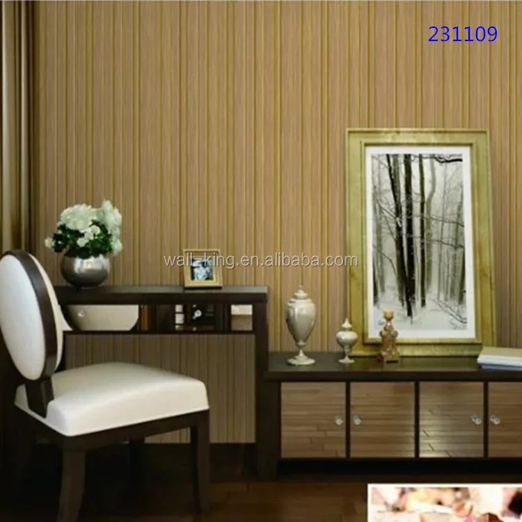 リビングルームの寝室pvcウォールカバーリング平野ストライプ壁紙 Buy 塩ビ壁紙 壁装材 壁紙 Product On Alibaba Com