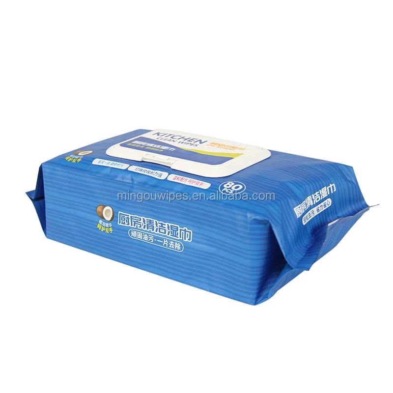 
Household bathroom and kitchen cleaning wet wipes 