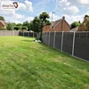 security new design wpc 3d fence panel manufacture