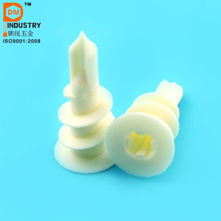 Plastic With Selftapping Screws For Plasterboard Toggle Anchor