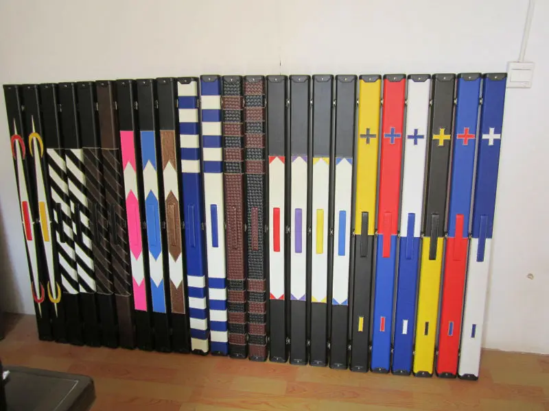 CUESOUL 57 Artesan/¨/ªa 3//4 articulado Snooker Cue con el Caso de Referencia