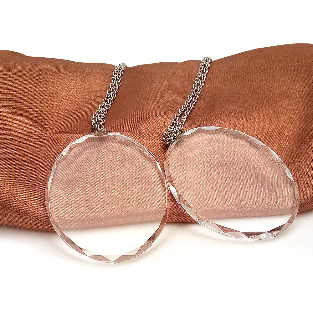 K9 Crystal Blank Hanging Ornaments Oval Clear Glass Ornament Blanks