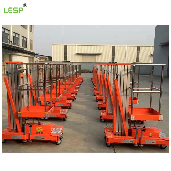 Aluminum alloy man lift/hydraulic lift platform Products from Shanghai