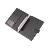 PU material high scale leather cover executive manager loose-leaf ring binder for office notebook supplies