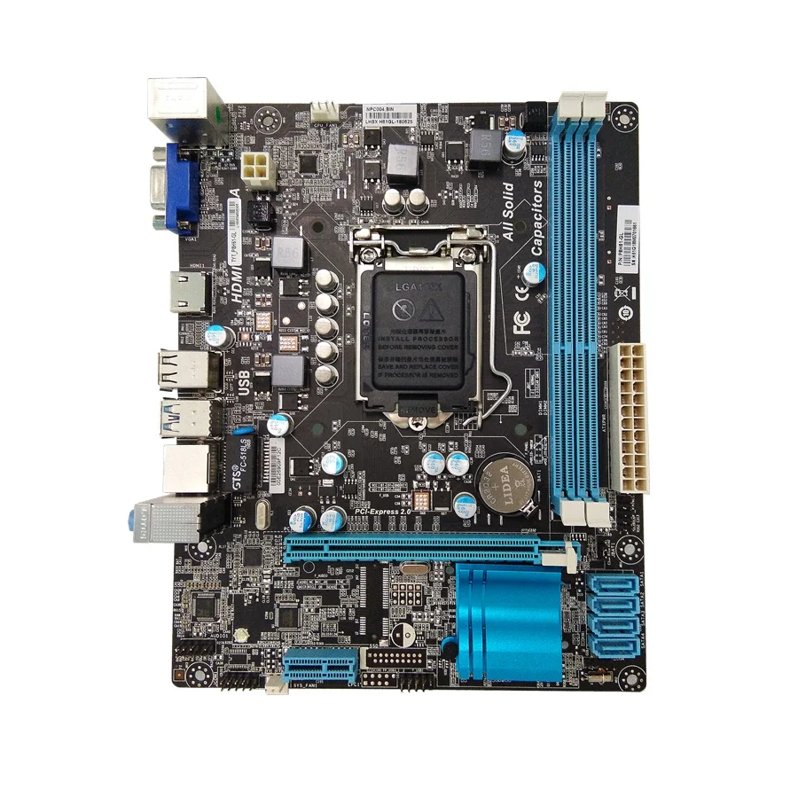 

Intel H61 LGA1155 DDR3 motherboard 16GB M-ATX SATA USB3.0 mainboard for desktop in stock