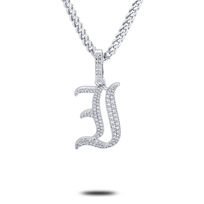 

Missjewelry Newest Design Custom Necklace Pendant Hip Hop, Bubble Letter Pendant, Optional