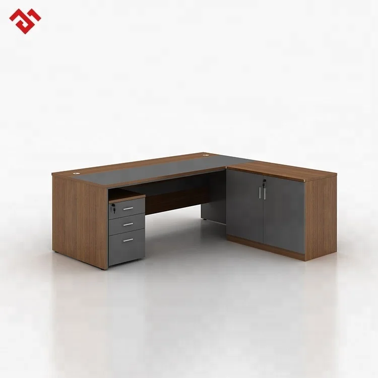 2.2m Flexible Mdf Office Desk Executive Manager Table Design Executive