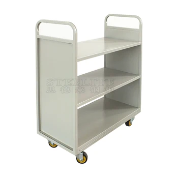 Billige Schulbibliothek Mobel Stahl Bucherwagen Stahl Bibliothek