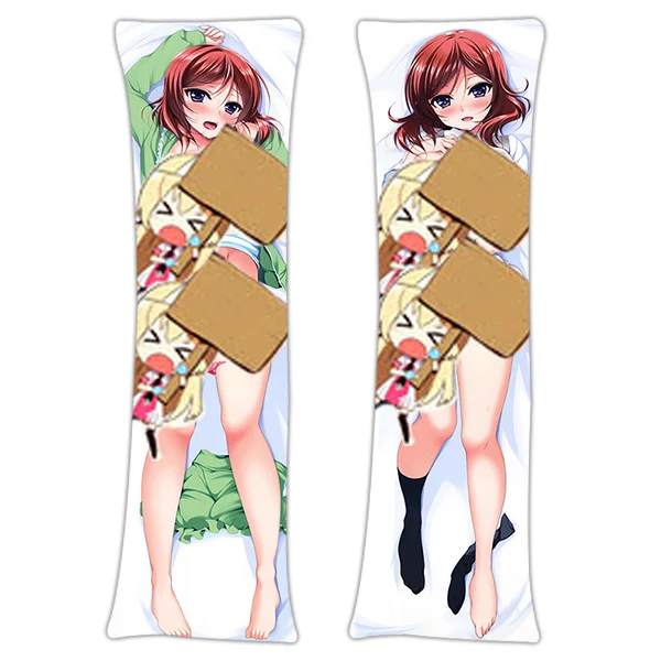 Anime otaku love live Maki Nishikino Dakimakura Hugging Body Pillow Cover Case