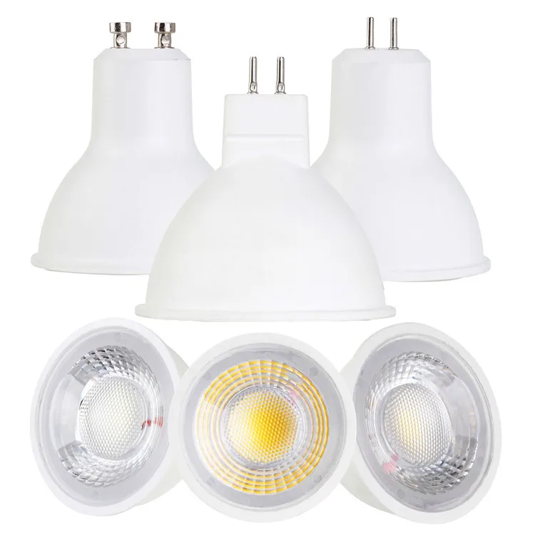 Plastic downlight Gu10 Mr16 Gu5.3 Led Spotlight 5W 7W