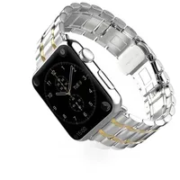 

Stainless steel strap for apple watch five bead band iwatch series4 series3 series2 series1