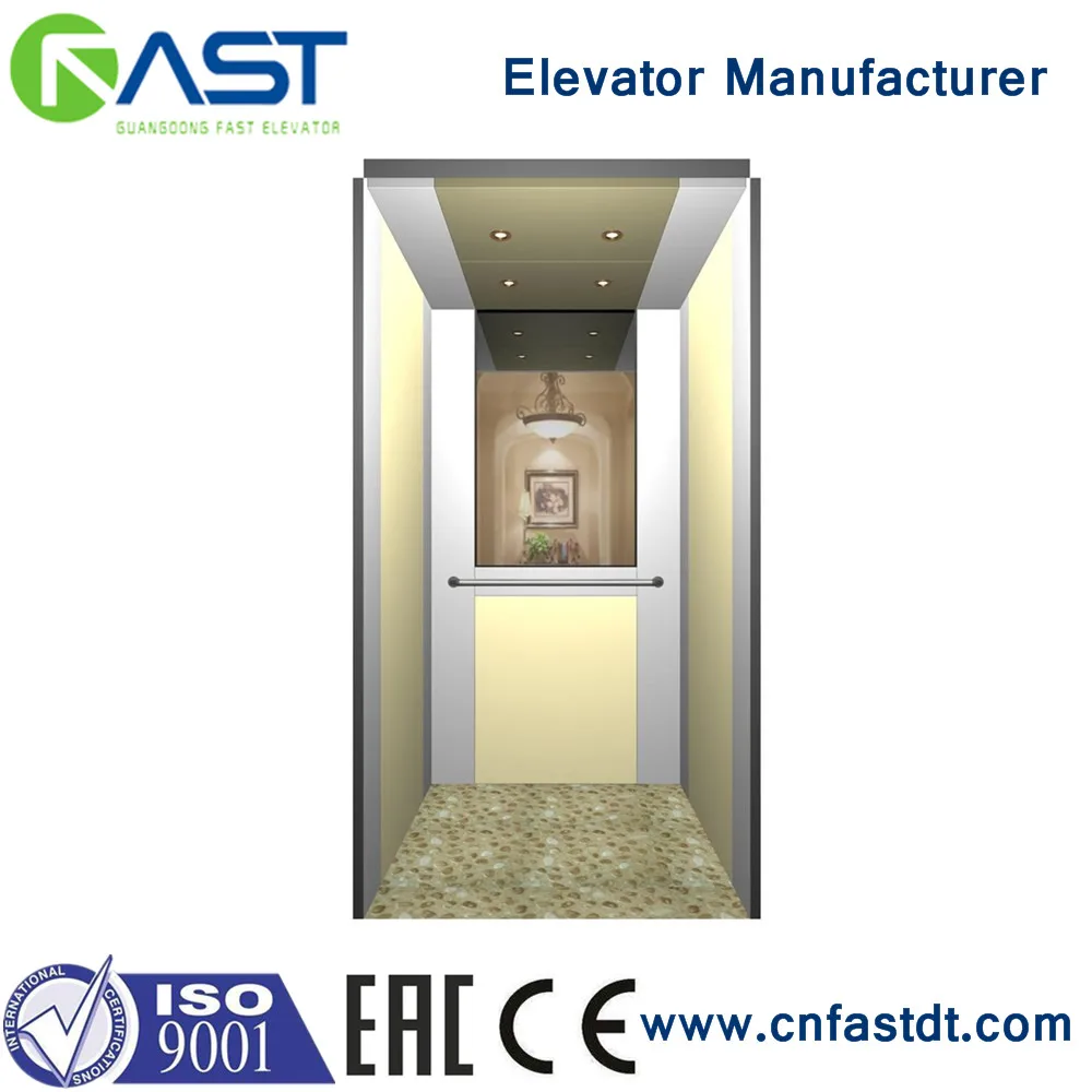 
Electric traction Building Passenger Lift 