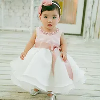 

Infant Baptism Small Girl Party Communion Dresses Wholesale New Born Christening Gowns For Baby Girl L1829xz