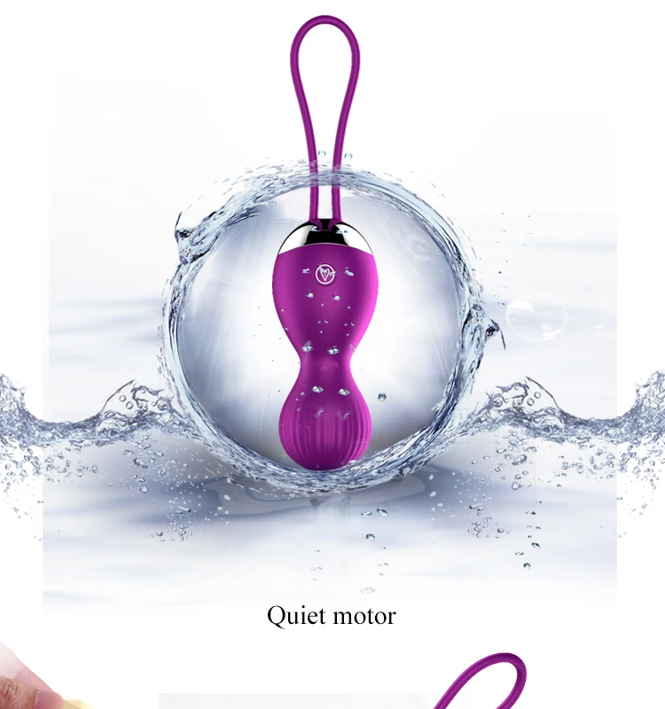 Usb Rechargeable Ben Wa Kegel Balls Vagina Vibrating Sex Toys For Woman