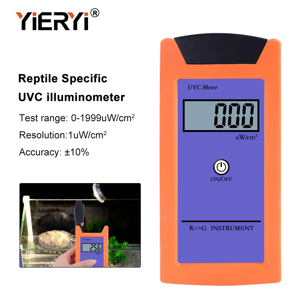 RGM-UVC Reptile With Ultraviolet Radiation Meter Ultraviolet Illuminometer UVC Illuminometer