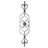 iron main gate bars fence railings forged steel pickets wrought iron poles steel baluster