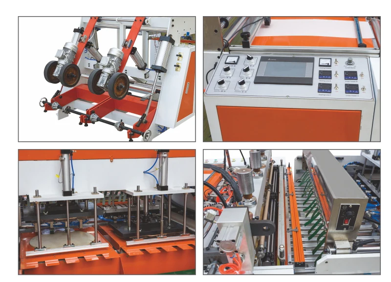 
hdpe ldpe T-shirt bag making machine 