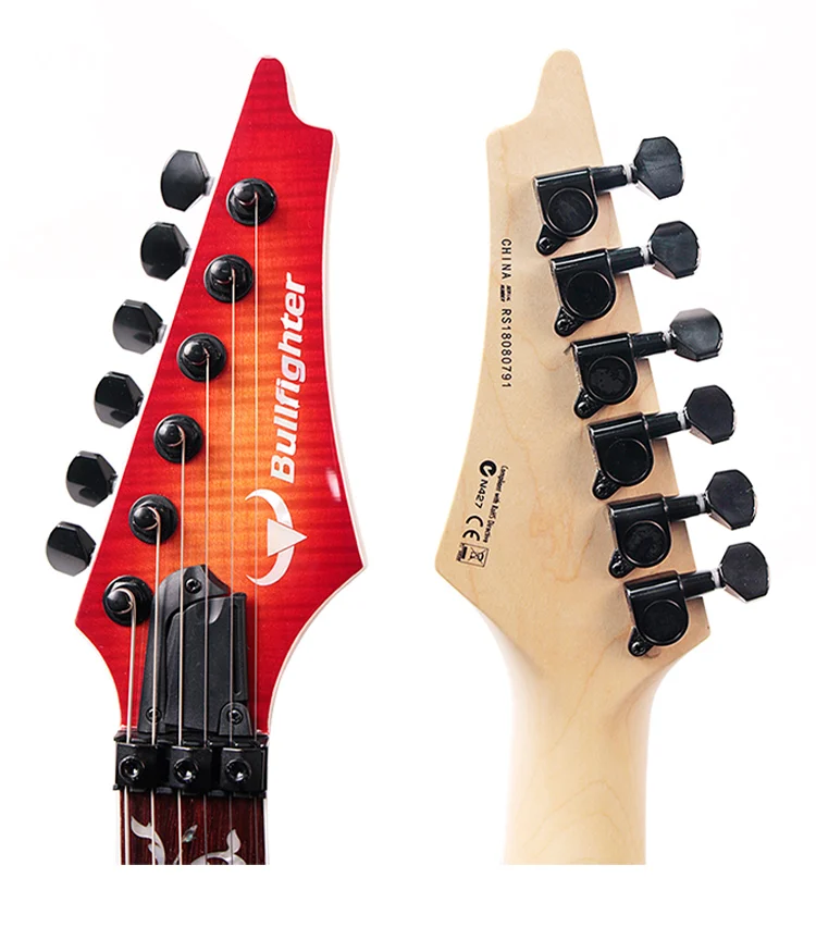 Bullfighter  high quality handmademusic instrument guitar electric guitar made in china