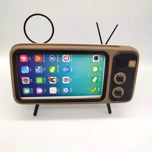 Vancel Handsfree Bluetooth Wireless Retro TV Speaker & Phone Holder