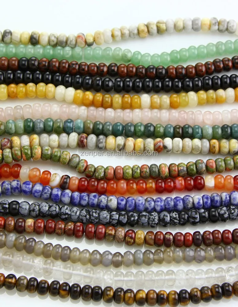 5*8mm Natural Gemstone Wheel Beads,Abacus Beads For Sale Buy Natural