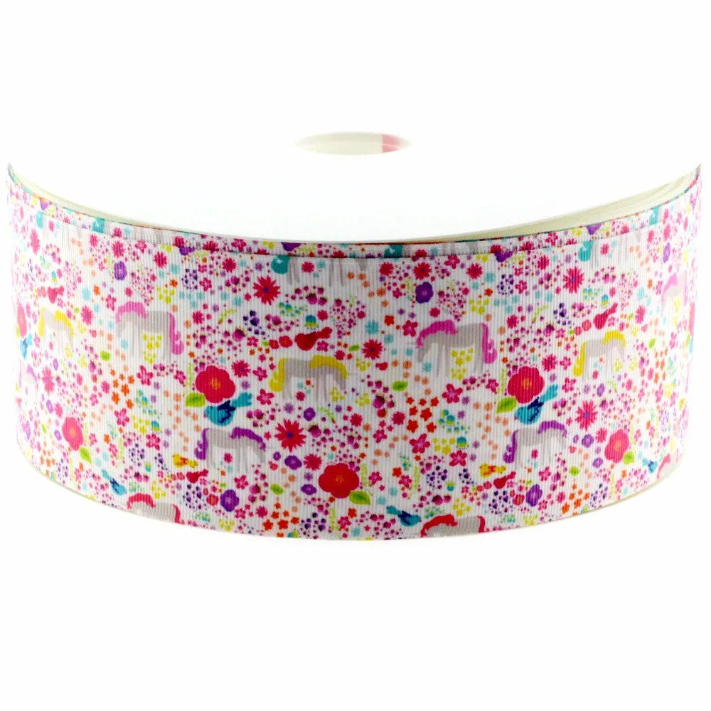 
9 mmHeat transfer printing single side Satin belt polyester ribbon gross grain ribbon 