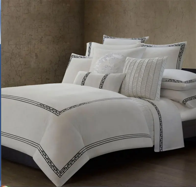 100 Cotton Italian Style Hotel Bedding Set Bed Linen Sets Wholesale
