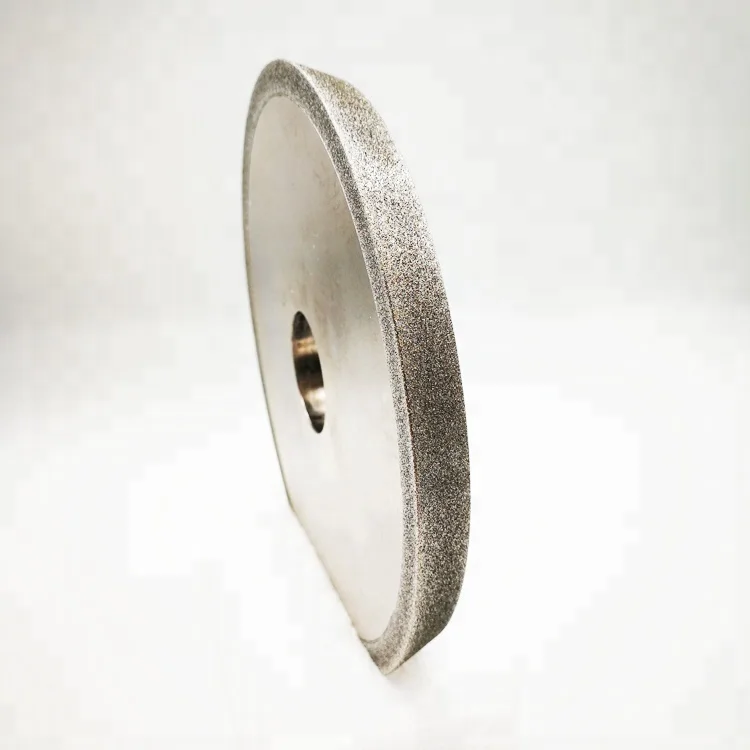 Electroplated Diamond Cbn Sharpening Grinding Wheel For Drill Bit End