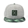 Good quality embroidery flat brim snap back caps,acrylic wool snap back caps,good patch snap back