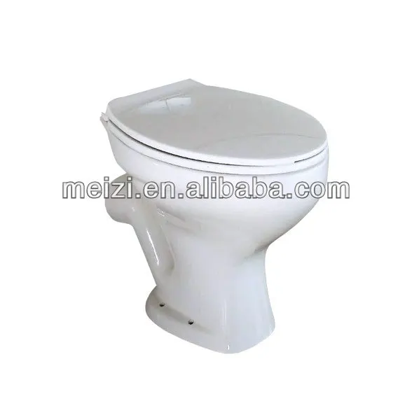 Cheap price two piece washdown p-trap types of toilets in africa