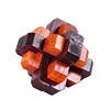 Wooden Intelligence Puzzle Cube Magic Interlocked Lock toy