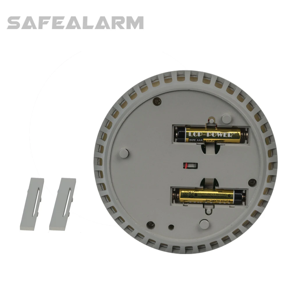 
En54-7 Approved Smoke Sensor Enclosure Price With Test Button And Led Strobe Light 