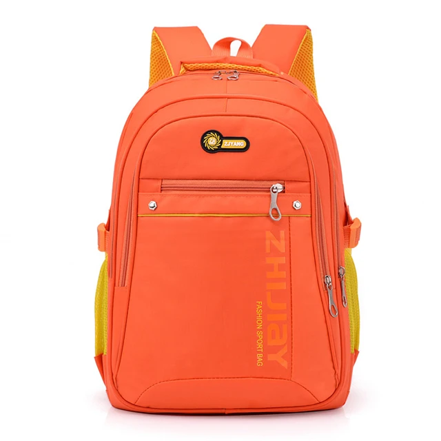 

fashion popular orange large book bags for adults