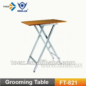 portable pet grooming table