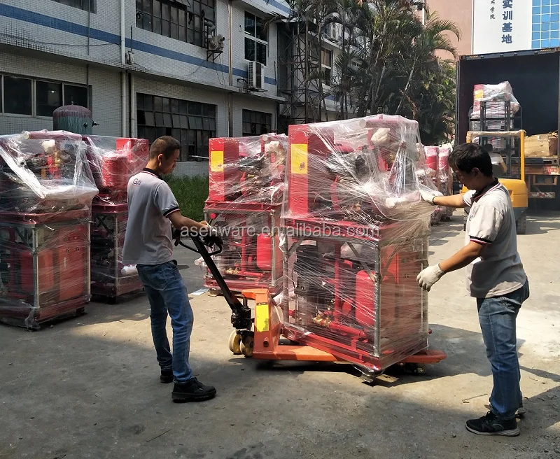 Asenware Fire fighting water pump Full test Diesel Pump