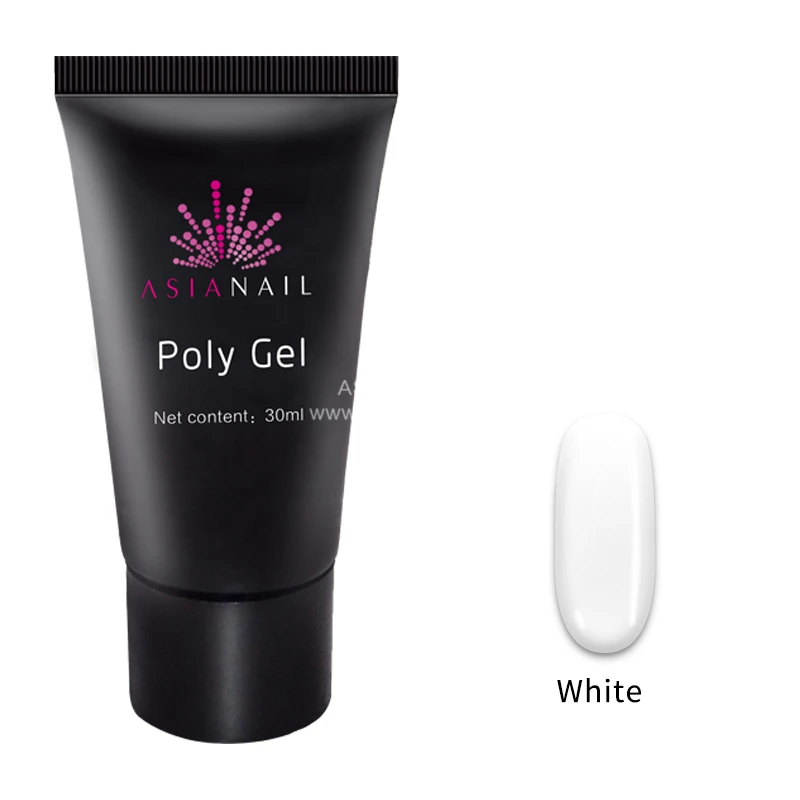 

Hot sell nail rapid extension poly gel builder in different color 30ml, 3 colors