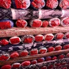 Factory Price Printed Fabric For New Style good quality Chiffon Long Dresses stocklots