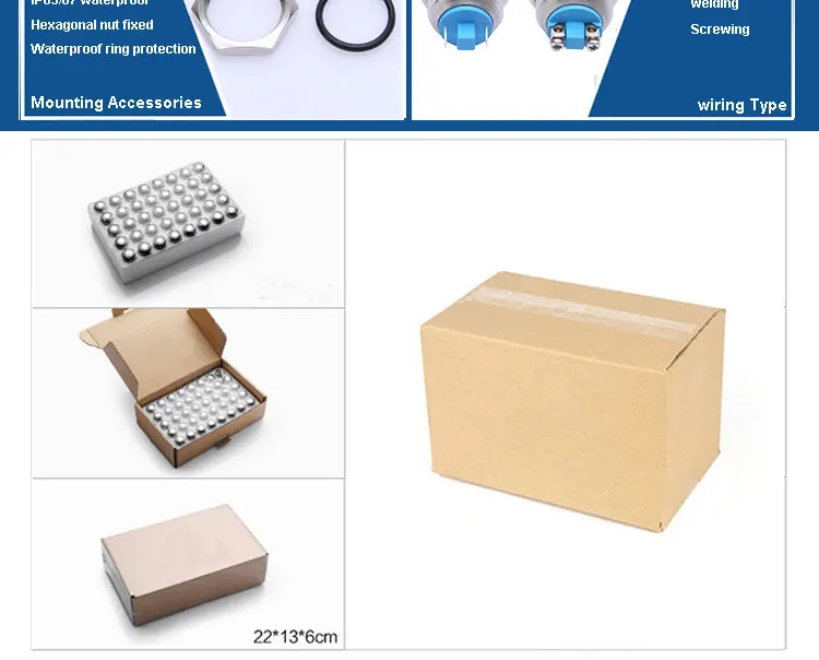 Sealed Vandal Resistant Switch with Metal Dome Push Button