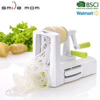 

High Quality Customized New design popular 6 blades vegetable spiral slicer