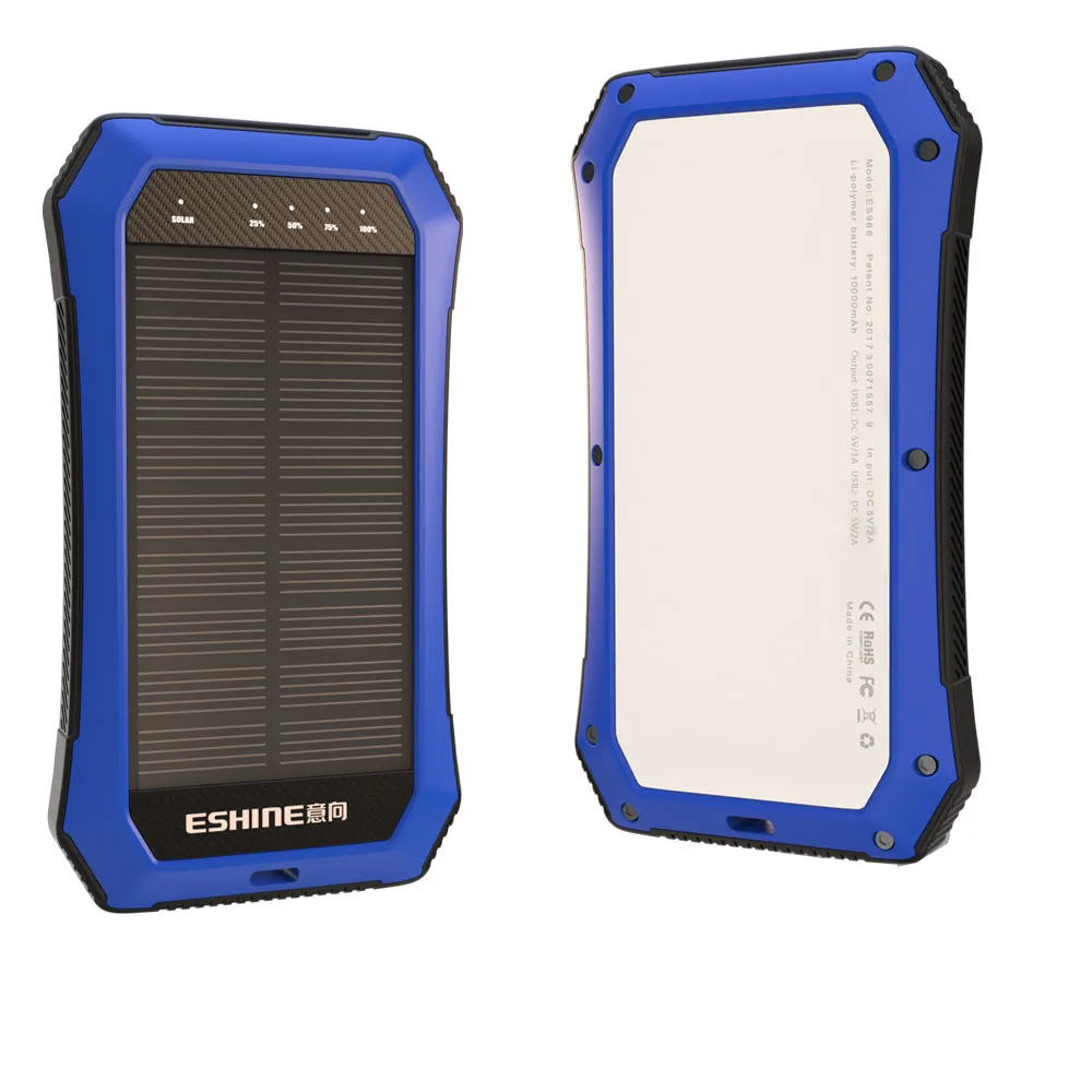 Alibaba online shopping solar power bank portable charger for mobile phones