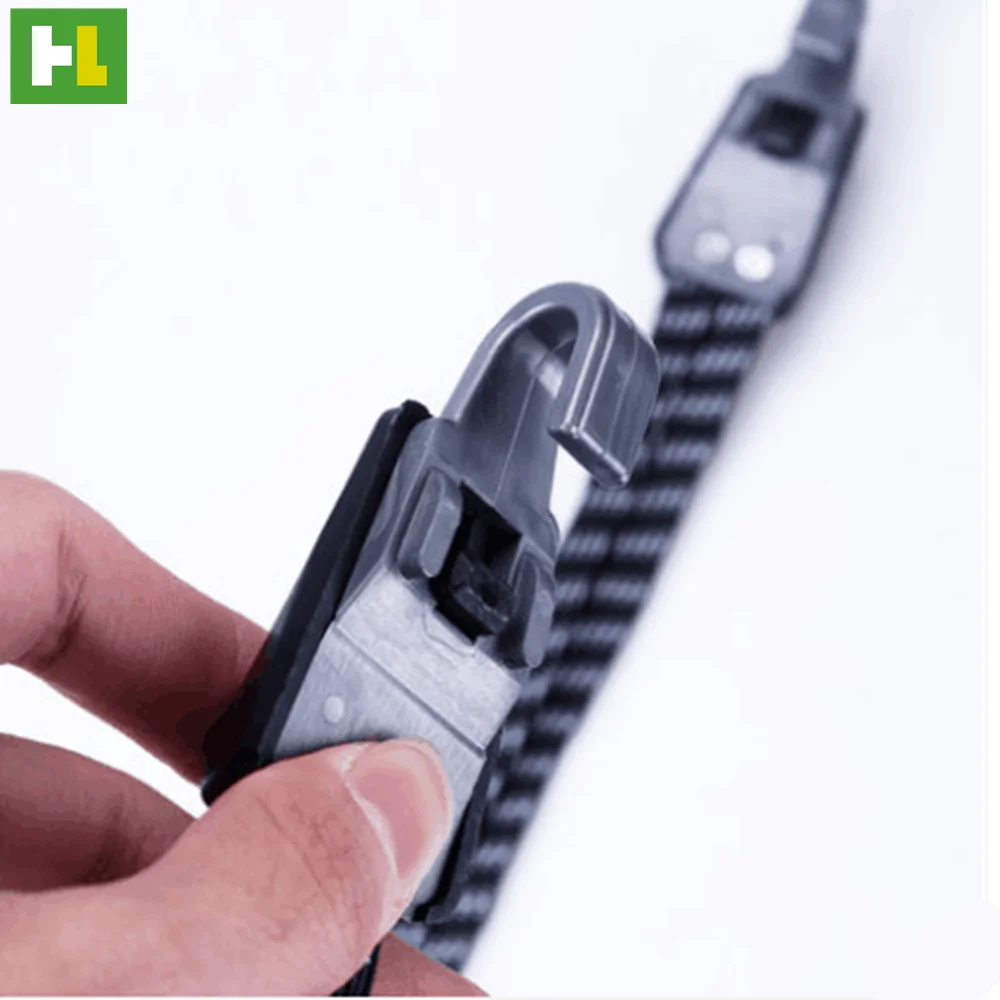 Bicycle Luggage Elastic Band Lowes Tie Down Straps With Double Hooks