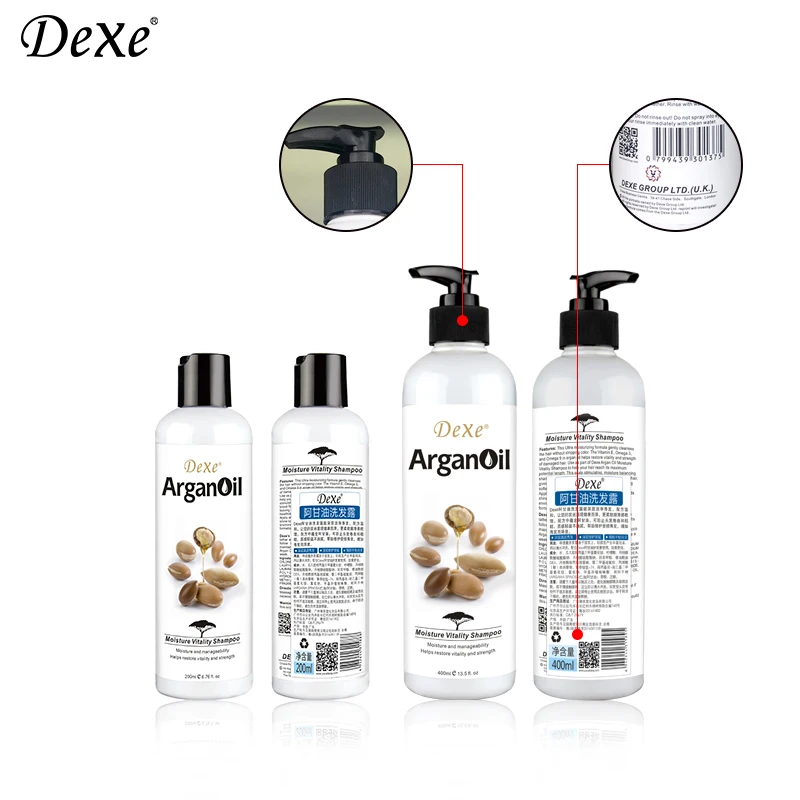 
Private label organic natural beauty products morocco argan oil bio shampoo and conditioner for protein hair straightener 