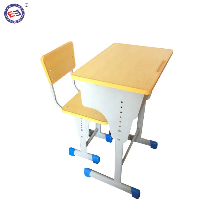 Classroom Furniture Single Middle School Desk And Chair Adult Student