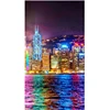 5d Diy Diamond Painting Night Scene Diamond Mosaic Full Square Round Picture Of Rhinestones Decoration