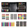 179 Piece Double Sided Trifold Easel Kids Drawing Art Set