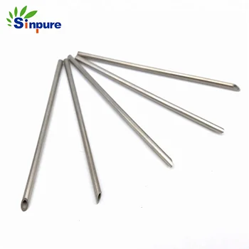 needle bent 14g capillary bending