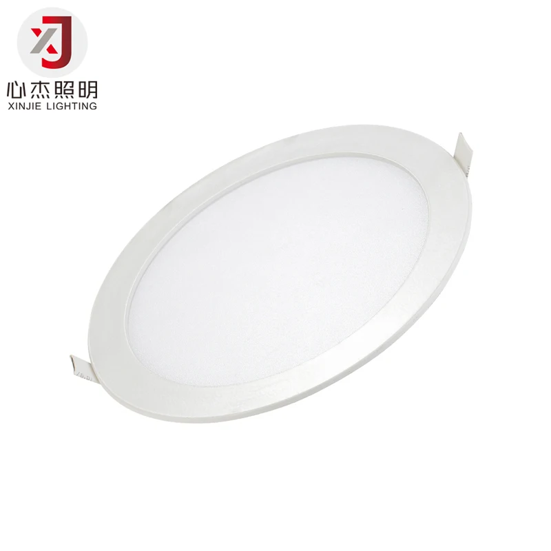Ultra thin indoor lighting super bright 3w 6w 9w 12w 15w 18w 24w round square recessed conceal panel light led