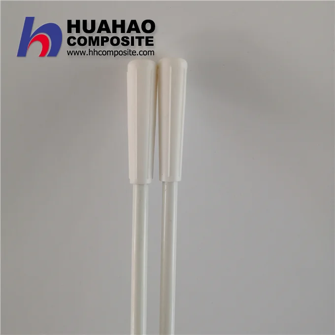 Fiberglass Curtain Rod White 9.5mm 10mm