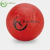 ZHENSHENG Promotional 8.5" Inches Single Color Rubber Playground balls