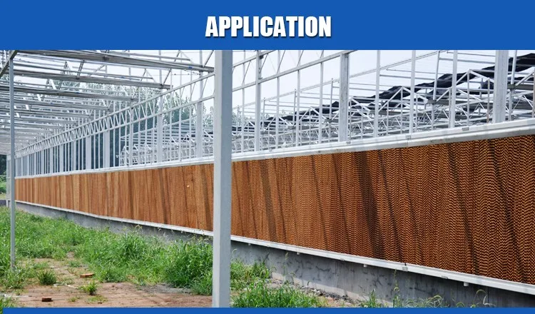 Agriculture Greenhouse Cooling Pad Wet Wall Mounted Cooling System ...